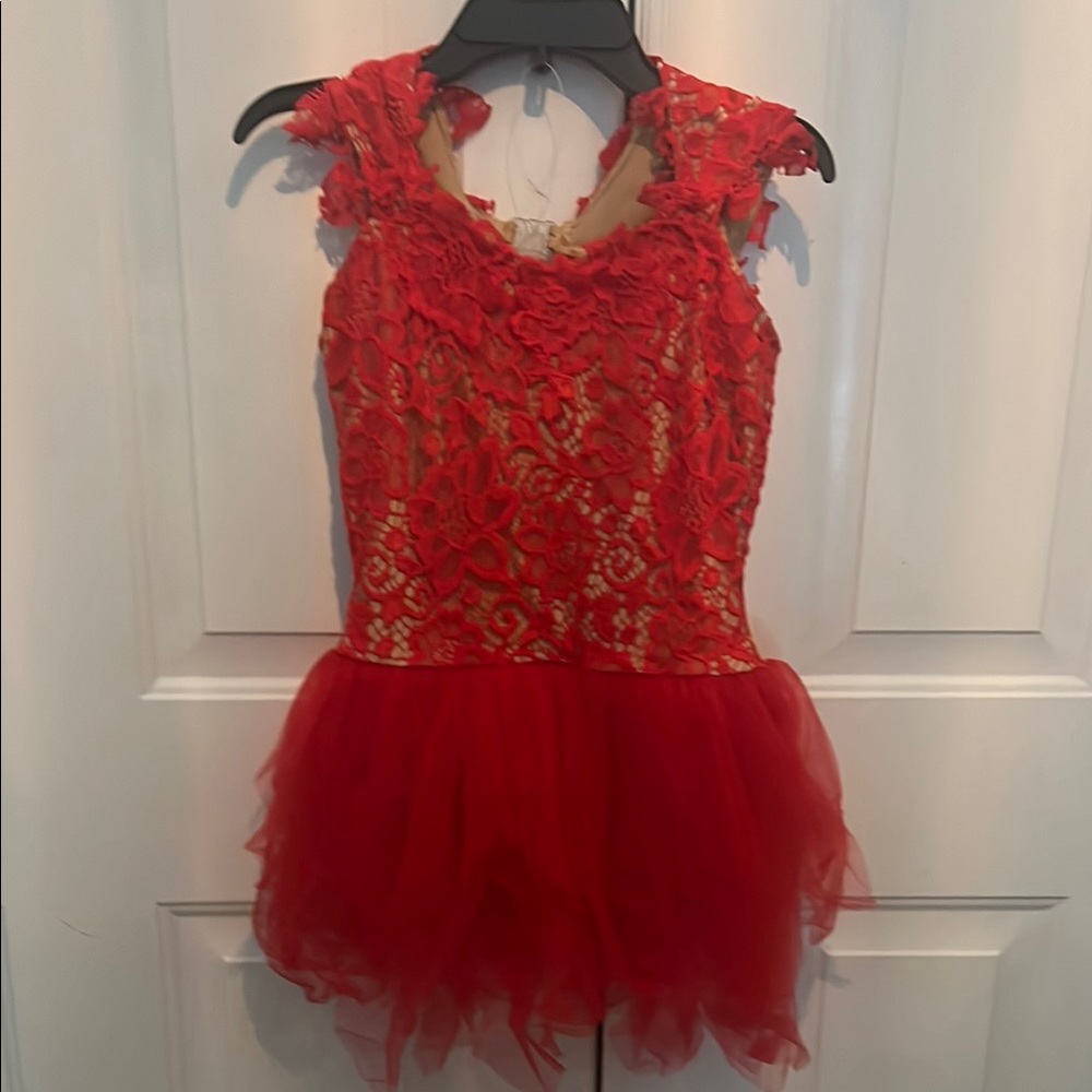 Red Lace Costume